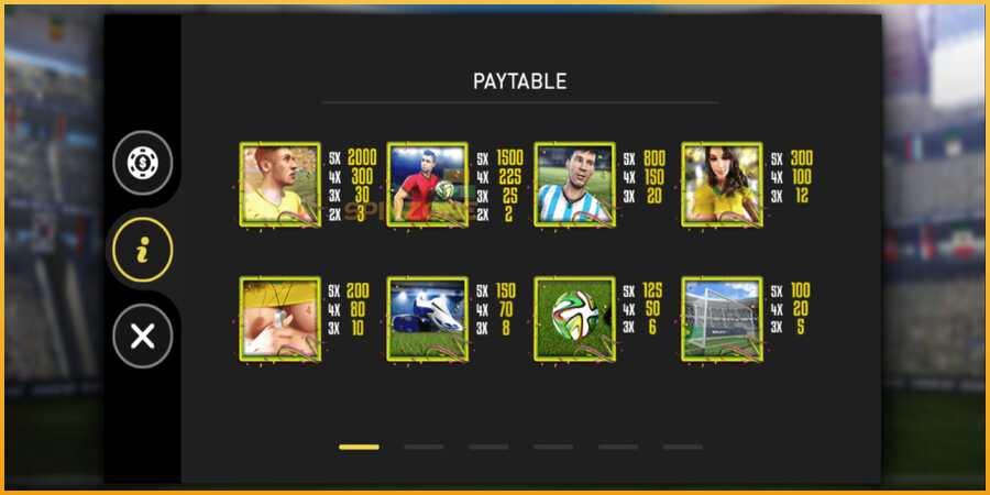 World Soccer Slot màquina de joc per diners, imatge 5