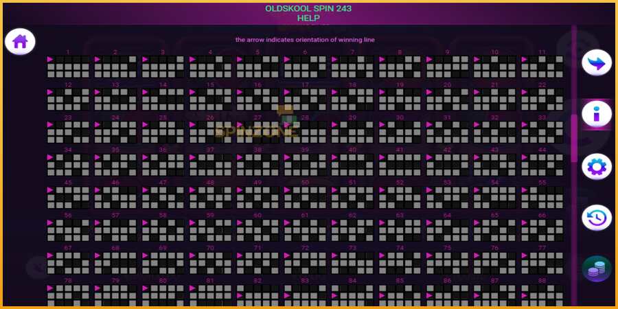 Oldskool Spin 243 màquina de joc per diners, imatge 7