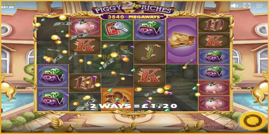 Piggy Riches 2 Megaways màquina de joc per diners, imatge 3