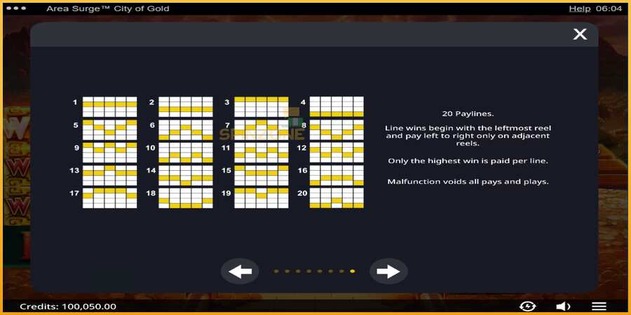 Area Surge City of Gold màquina de joc per diners, imatge 6