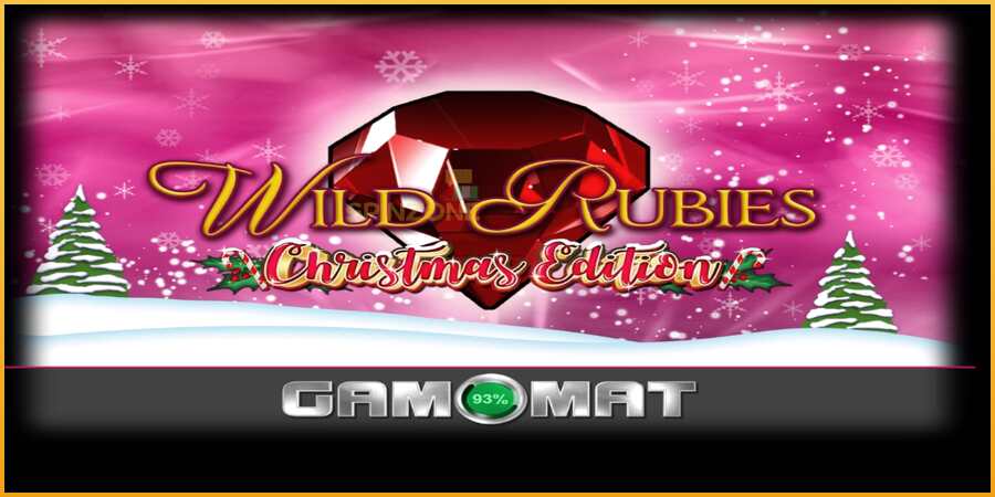 Wild Rubies Сhristmas Edition màquina de joc per diners, imatge 1