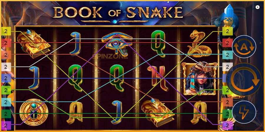 Book of Snake màquina de joc per diners, imatge 2