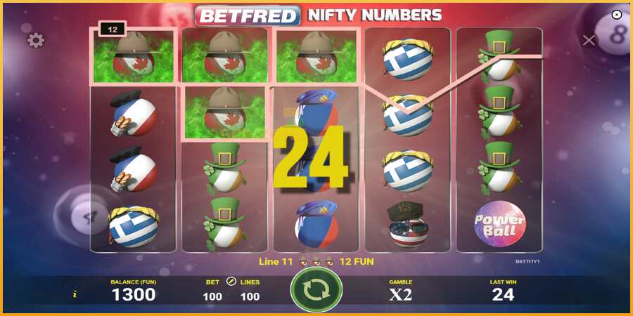 Betfred Nifty Numbers màquina de joc per diners, imatge 2