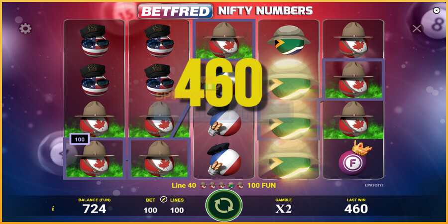 Betfred Nifty Numbers màquina de joc per diners, imatge 3