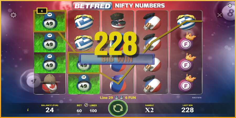 Betfred Nifty Numbers màquina de joc per diners, imatge 4