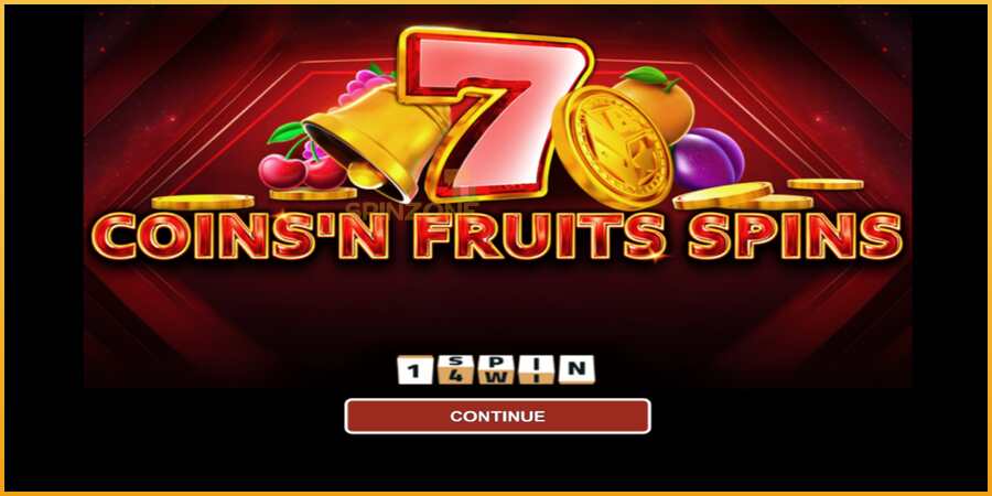 Coinsn Fruits Spins màquina de joc per diners, imatge 1