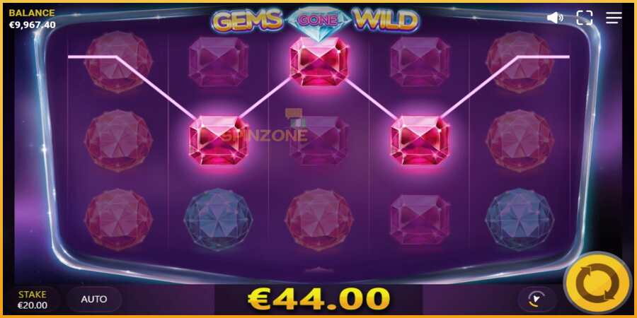 Gems Gone Wild màquina de joc per diners, imatge 3