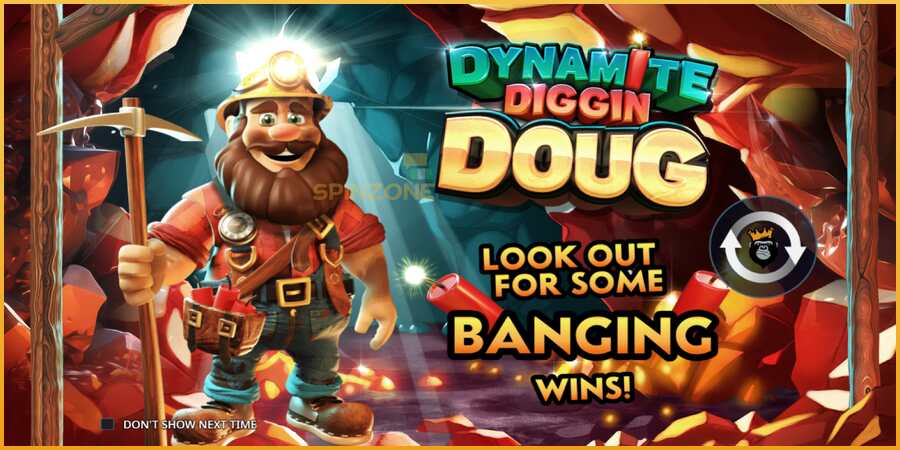 Dynamite Diggin Doug màquina de joc per diners, imatge 1