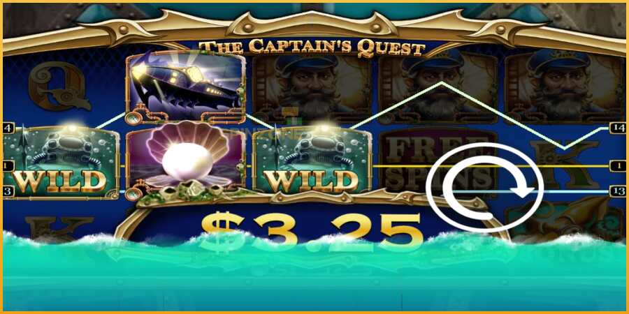 The Captains Quest màquina de joc per diners, imatge 2