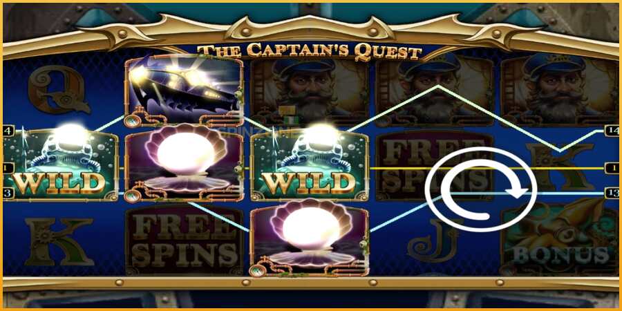 The Captains Quest màquina de joc per diners, imatge 3