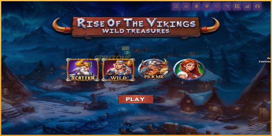 Rise of The Vikings - Wild Treasures màquina de joc per diners, imatge 1