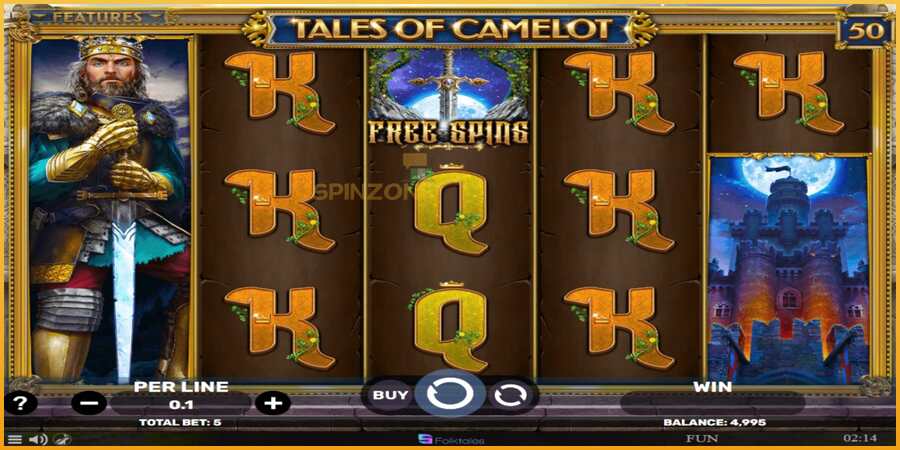 Tales of Camelot màquina de joc per diners, imatge 2