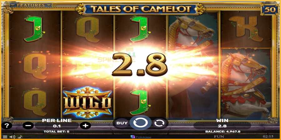 Tales of Camelot màquina de joc per diners, imatge 3