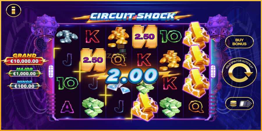 Circuit Shock màquina de joc per diners, imatge 3