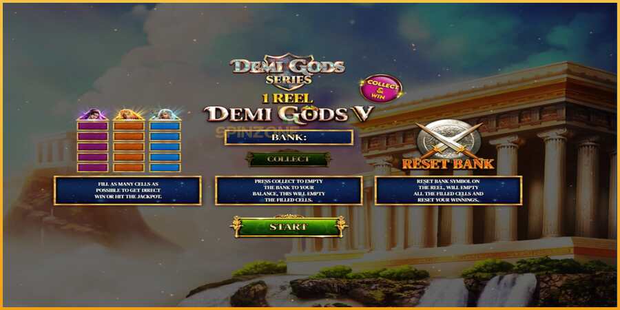 1 Reel - Demi Gods V màquina de joc per diners, imatge 1