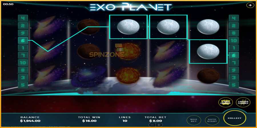 Exo Planet màquina de joc per diners, imatge 2