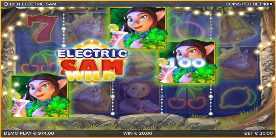 Electric Sam màquina de joc per diners, imatge 4