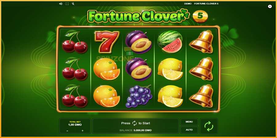 Fortune Clover 5 màquina de joc per diners, imatge 1