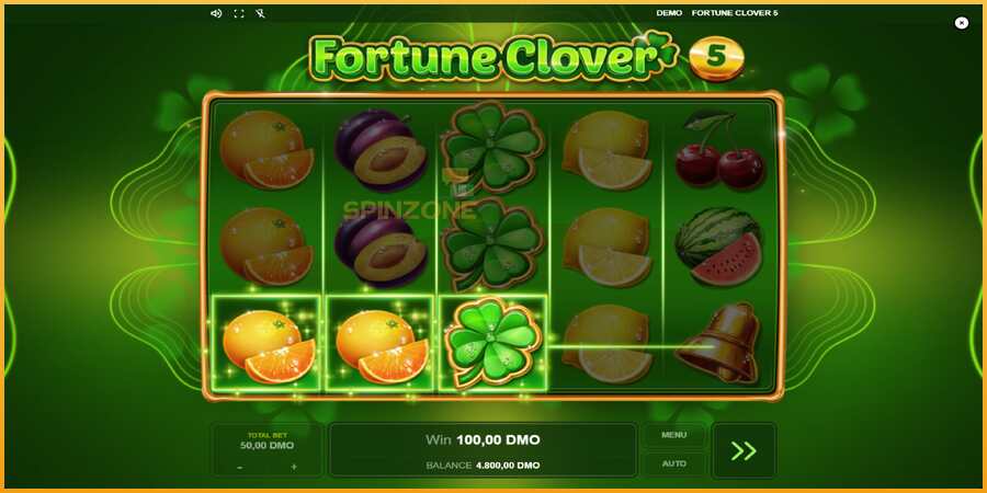 Fortune Clover 5 màquina de joc per diners, imatge 2