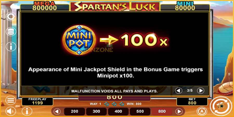 Spartans Luck Hold & Win màquina de joc per diners, imatge 6