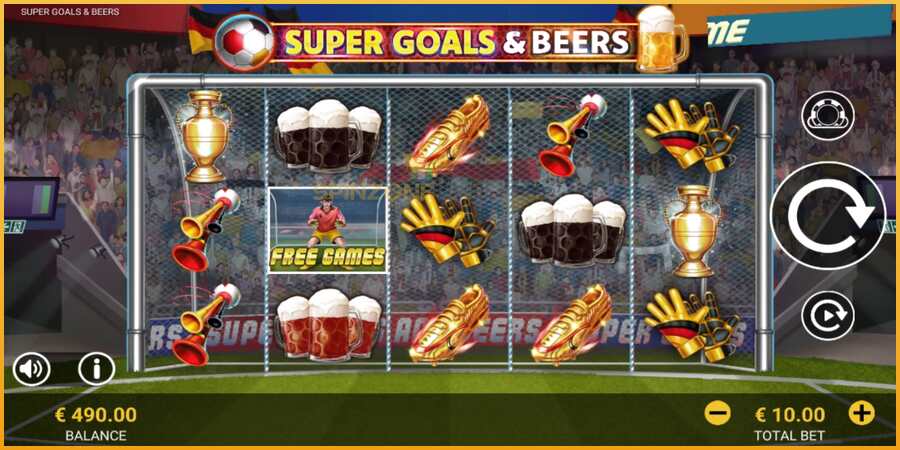 Super Goals & Beers màquina de joc per diners, imatge 2