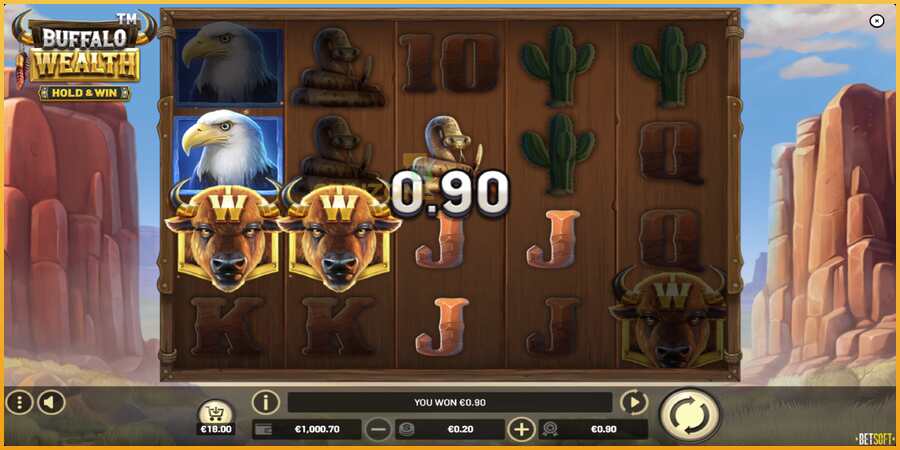 Buffalo Wealth - Hold & Win màquina de joc per diners, imatge 2