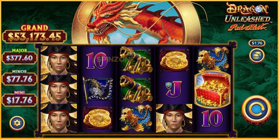 Dragon Unleashed - Red Fleet màquina de joc per diners, imatge 1