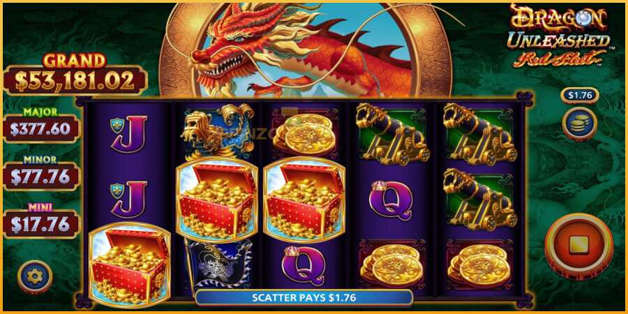 Dragon Unleashed - Red Fleet màquina de joc per diners, imatge 3