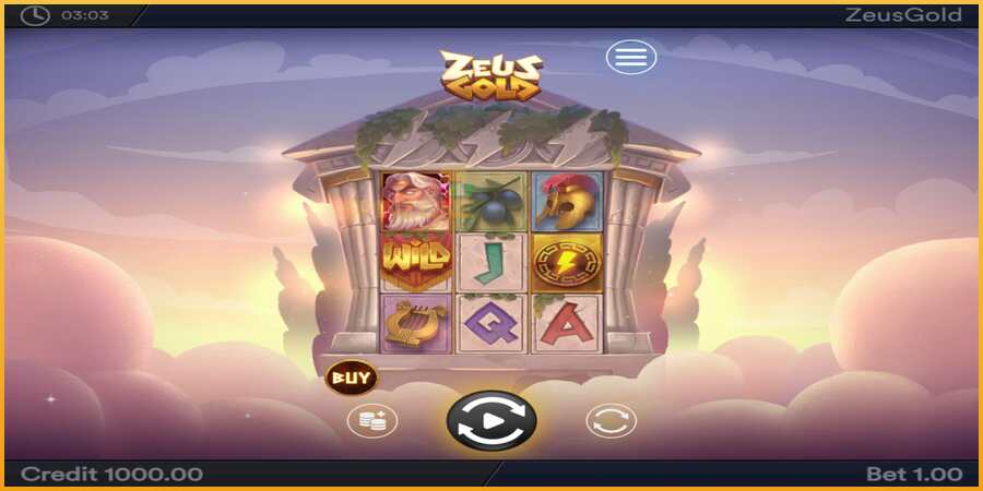 Zeus Gold màquina de joc per diners, imatge 2