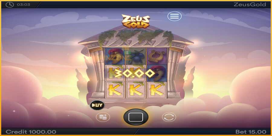 Zeus Gold màquina de joc per diners, imatge 3