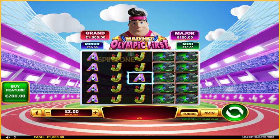 Mad Hit Olympic First màquina de joc per diners, imatge 2