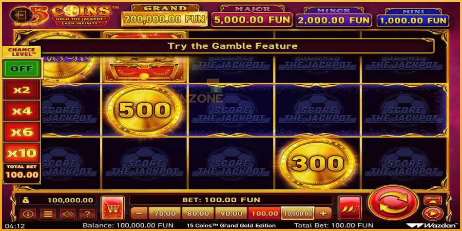 15 Coins Grand Gold Edition Score The Jackpot màquina de joc per diners, imatge 2