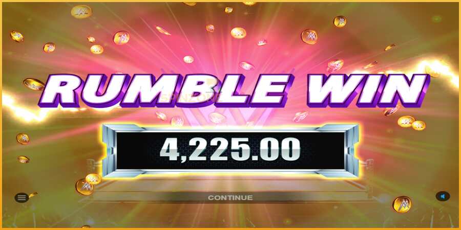 WWE Bonus Rumble Gold Blitz màquina de joc per diners, imatge 5