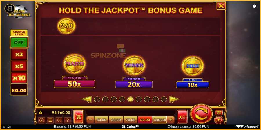 36 Coins Score The Jackpot màquina de joc per diners, imatge 7