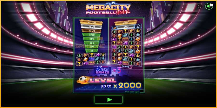 Megacity Football Fever màquina de joc per diners, imatge 2