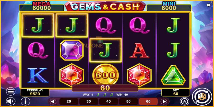 Gems & Cash màquina de joc per diners, imatge 4