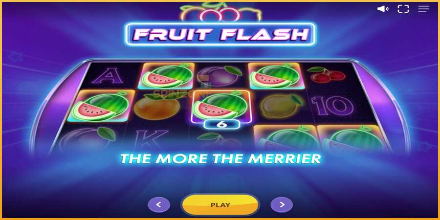 Fruit Flash màquina de joc per diners, imatge 1