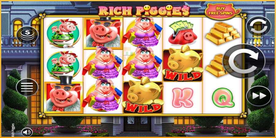 Rich Piggies màquina de joc per diners, imatge 2