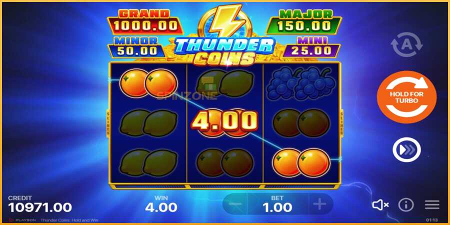 Thunder Coins màquina de joc per diners, imatge 3