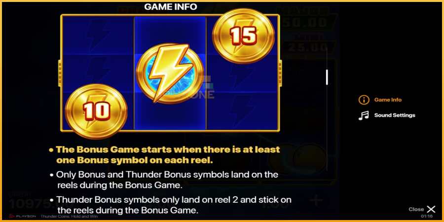 Thunder Coins màquina de joc per diners, imatge 5