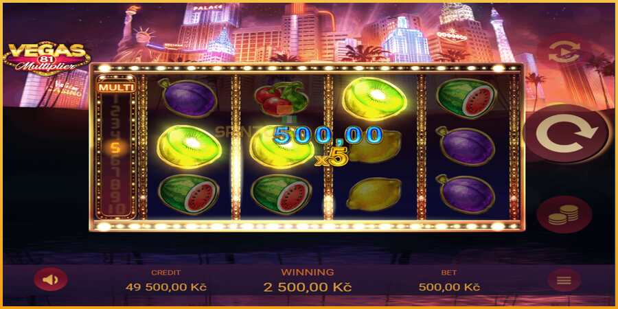 Vegas 81 Multiplier màquina de joc per diners, imatge 2