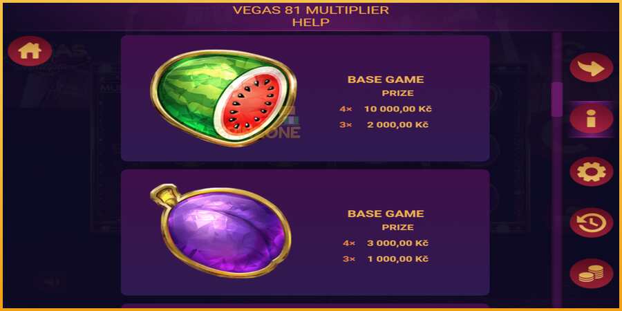 Vegas 81 Multiplier màquina de joc per diners, imatge 3