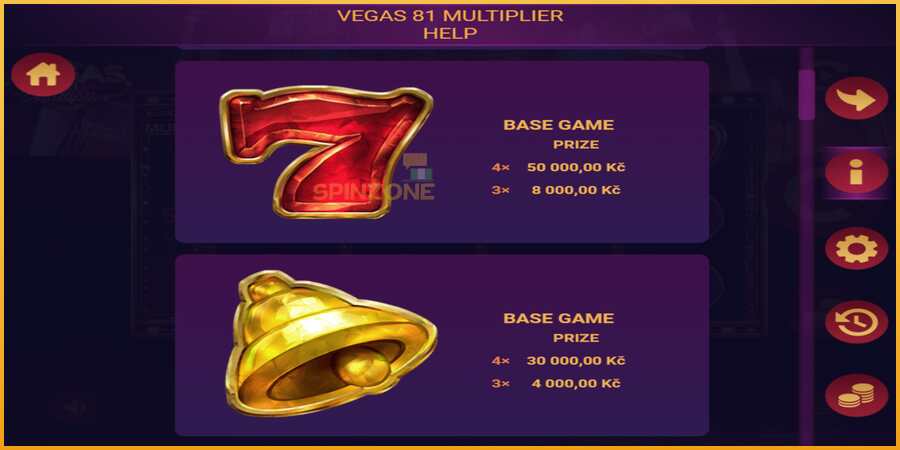 Vegas 81 Multiplier màquina de joc per diners, imatge 4