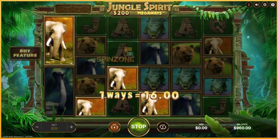 Jungle Spirit Megaways màquina de joc per diners, imatge 3