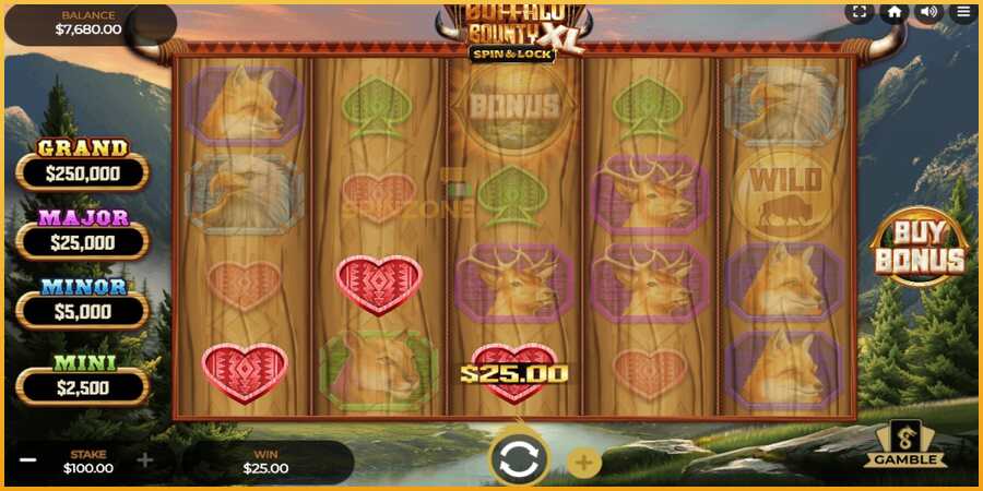 Buffalo Bounty XL màquina de joc per diners, imatge 2