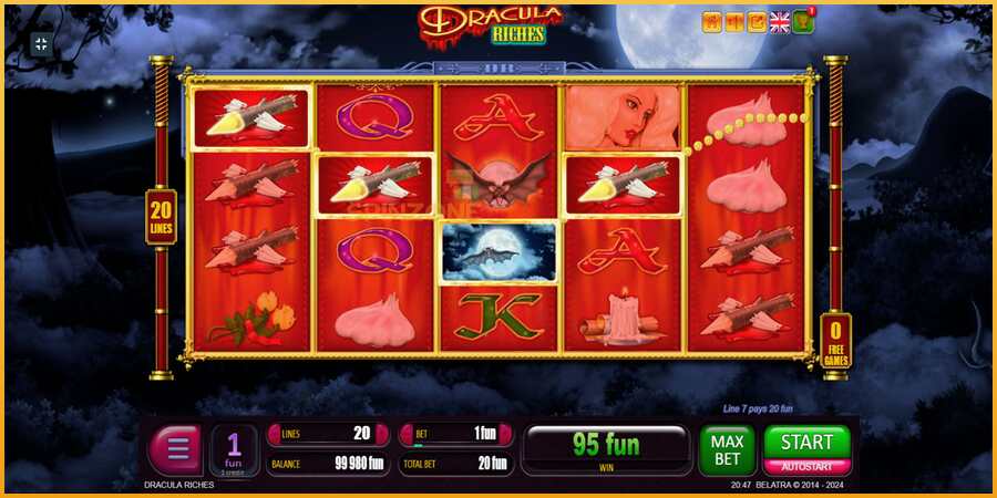 Dracula Riches màquina de joc per diners, imatge 2