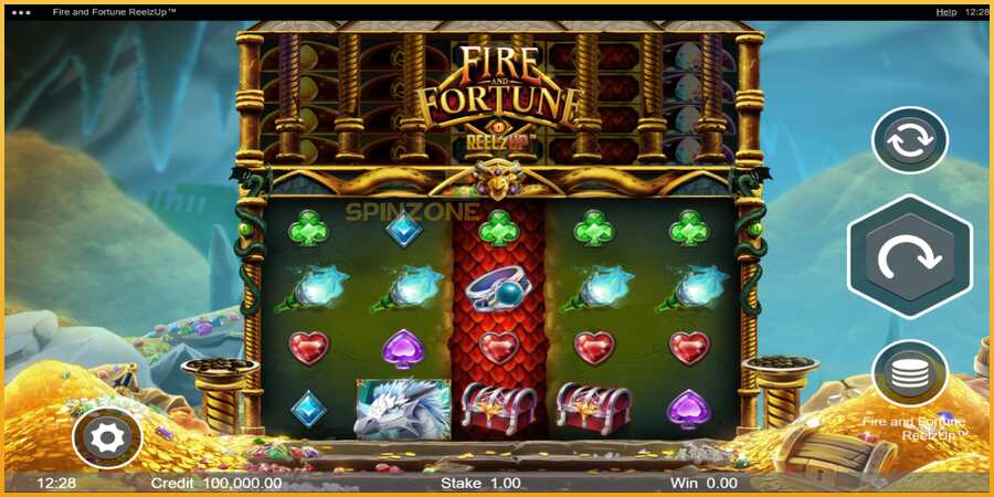 Fire and Fortune ReelzUp màquina de joc per diners, imatge 2