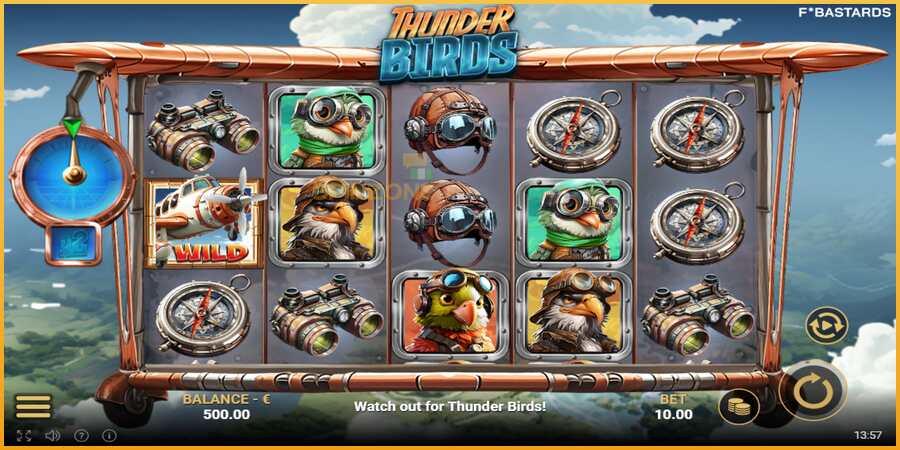 Thunder Birds màquina de joc per diners, imatge 2