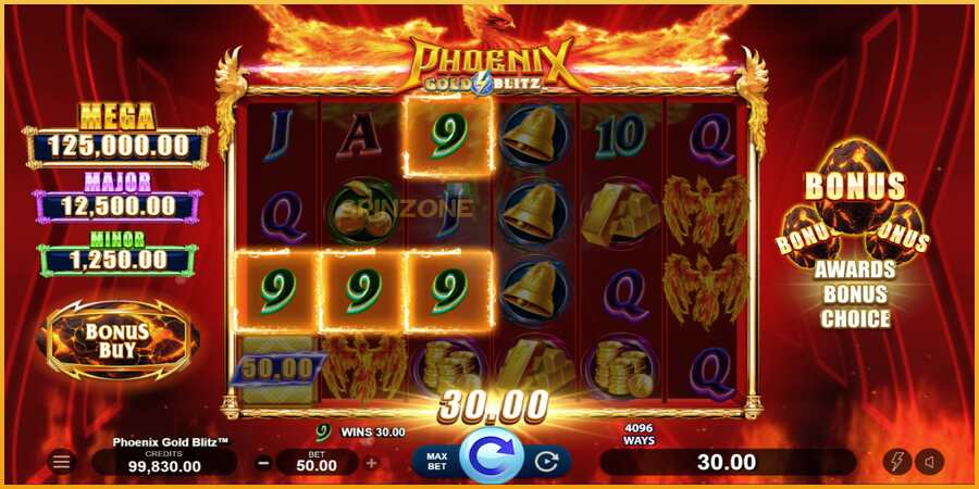 Phoenix Gold Blitz màquina de joc per diners, imatge 3