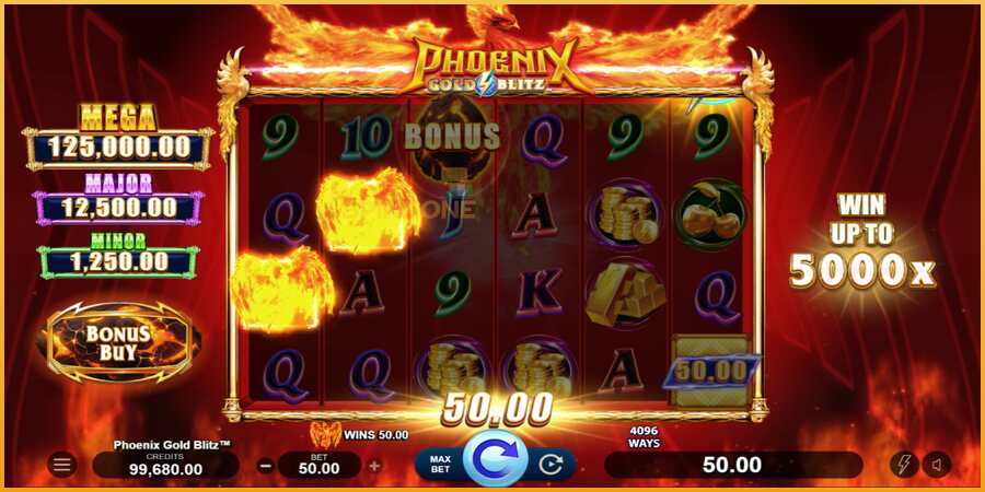 Phoenix Gold Blitz màquina de joc per diners, imatge 4